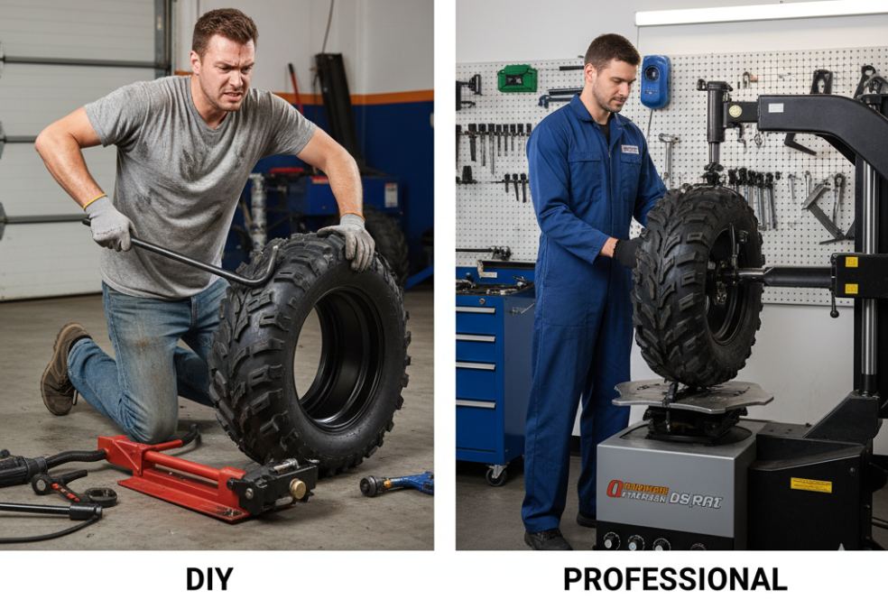 DIY vs. Professional: Should You Replace ATV Tires Yourself
